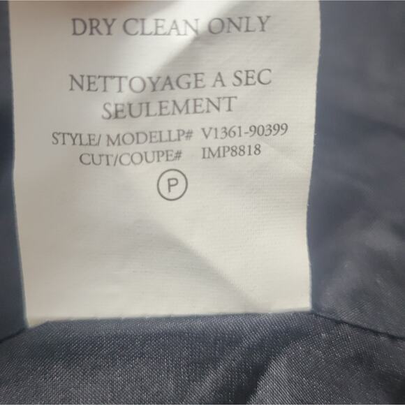 Vince Wool Blend Cropped Jacket Black Size 4 - Picture 7 of 9